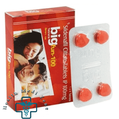 Bigfun 100 mg Tablets | Sildenafil Citrate | Buy Online USA & UK | 25% OFF