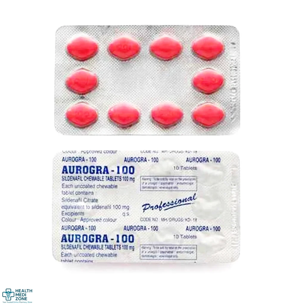 Aurogra 100 mg Online | Sildenafil Citrate 100 | 25% OFF | USA, UK, CA, AUS, NZ, SA, EU