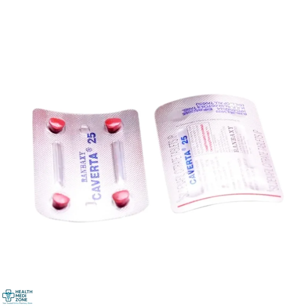 Caverta 25 mg Tablets for ED – Buy Online | Flat 25% OFF | Sildenafil USA & UK, AUS, EU, SA, CA, NZ