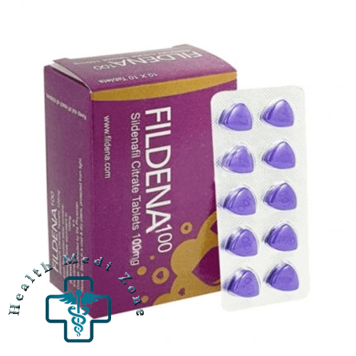 Fildena 100 mg Tablets for Erectile Dysfunction | Order Sildenafil Online