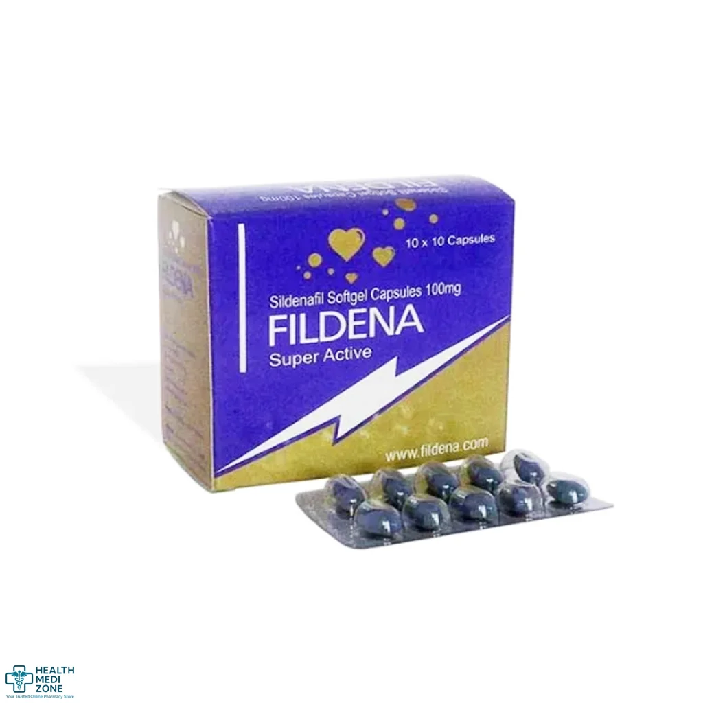 Buy Fildena Super Active 100 Mg (Sildenafil) | Buy ED Online Now | UK, USA, AUS, EU & Worldwide