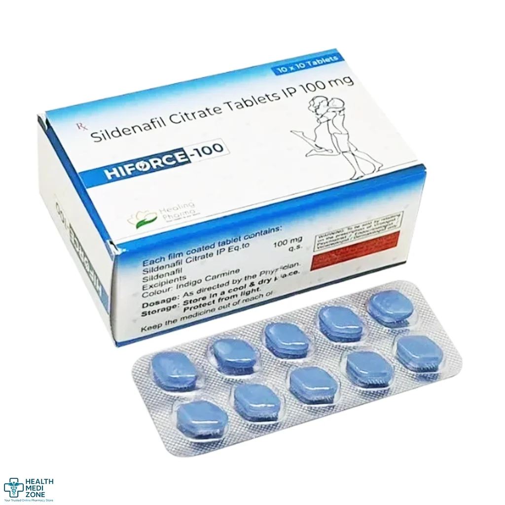 Hiforce 100 Mg Tablets | Buy Sildenafil 100 mg Online for ED Treatment - UK, USA, AUS, EU & Worldwide