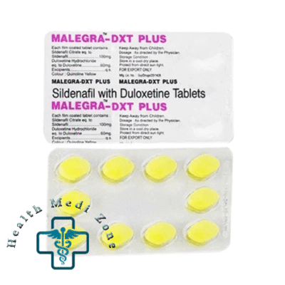 Malegra DXT Plus (Sildenafil + Duloxetine) | Affordable ED & PE Pill | 25% OFF