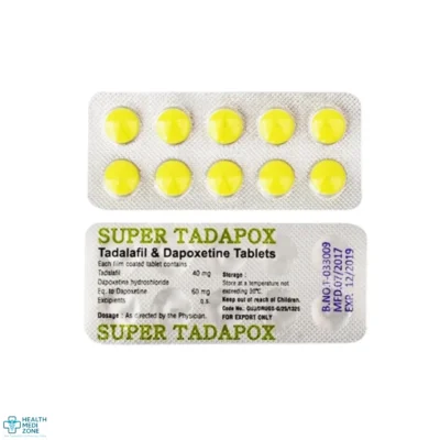 Super Tadapox | Tadalafil + Dapoxetine | Buy Online | 25% OFF