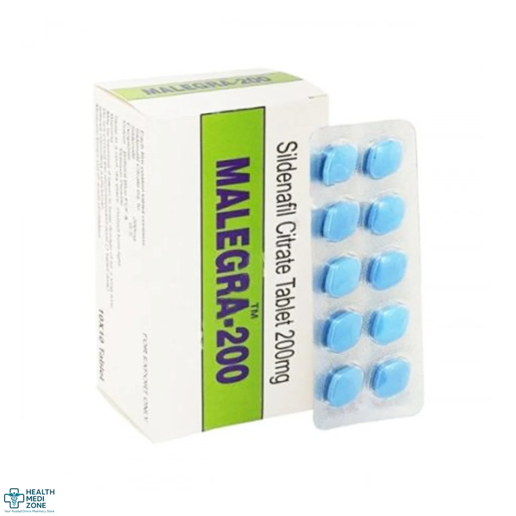 Buy Malegra 200 Mg Tablets Online | Sildenafil 200 Mg - UK, USA, EU & Worldwide