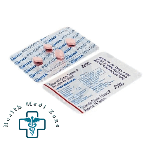 Penegra 25 Mg (Sildenafil Citrate) | 25% OFF | Buy Online