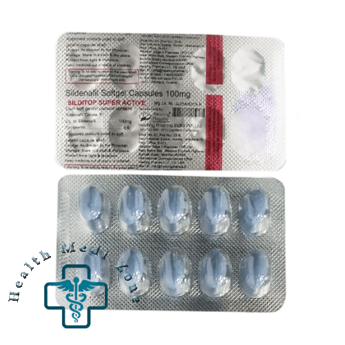 Silditop Super Active 100 Mg Online | Buy Sildenafil | Powerful ED Treatment
