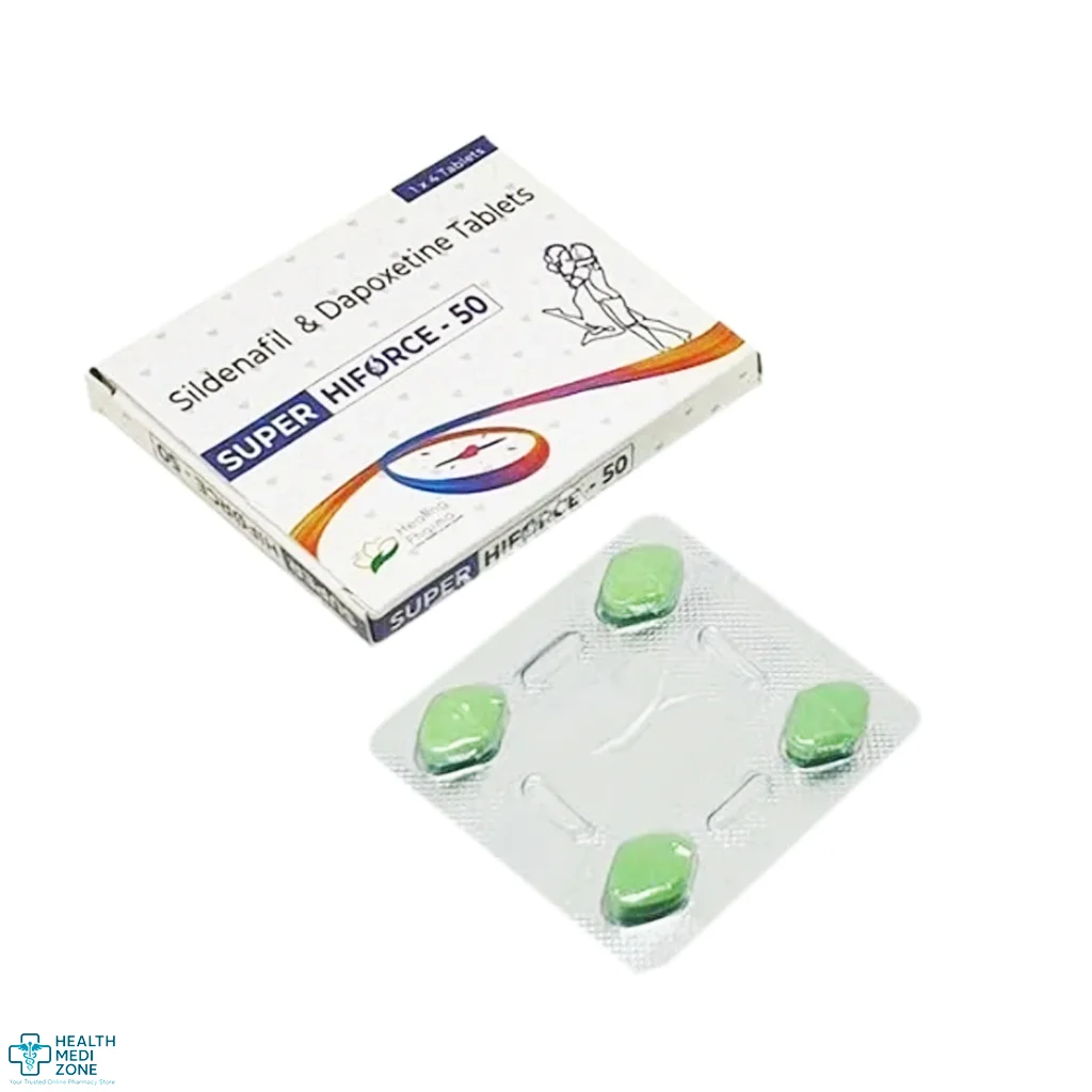 Buy Super Hiforce 50 Mg Online | 25% OFF | Dual Solution for ED & PE