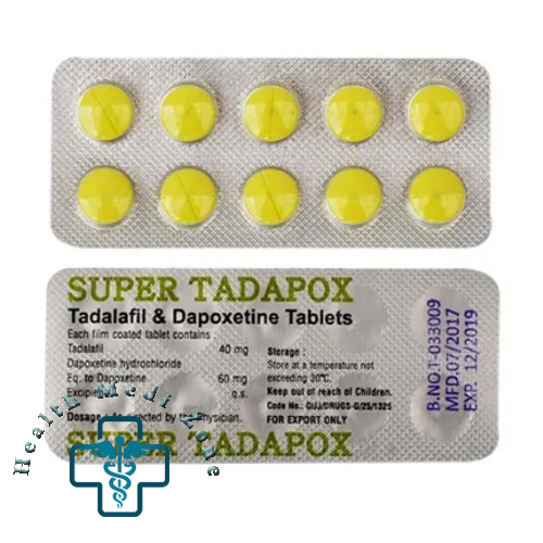 Super Tadapox | Tadalafil + Dapoxetine | Buy Online | 25% OFF