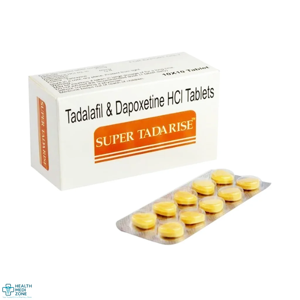 Super Tadarise | Tadalafil+Dapoxetine | Buy Online | 25% OFF