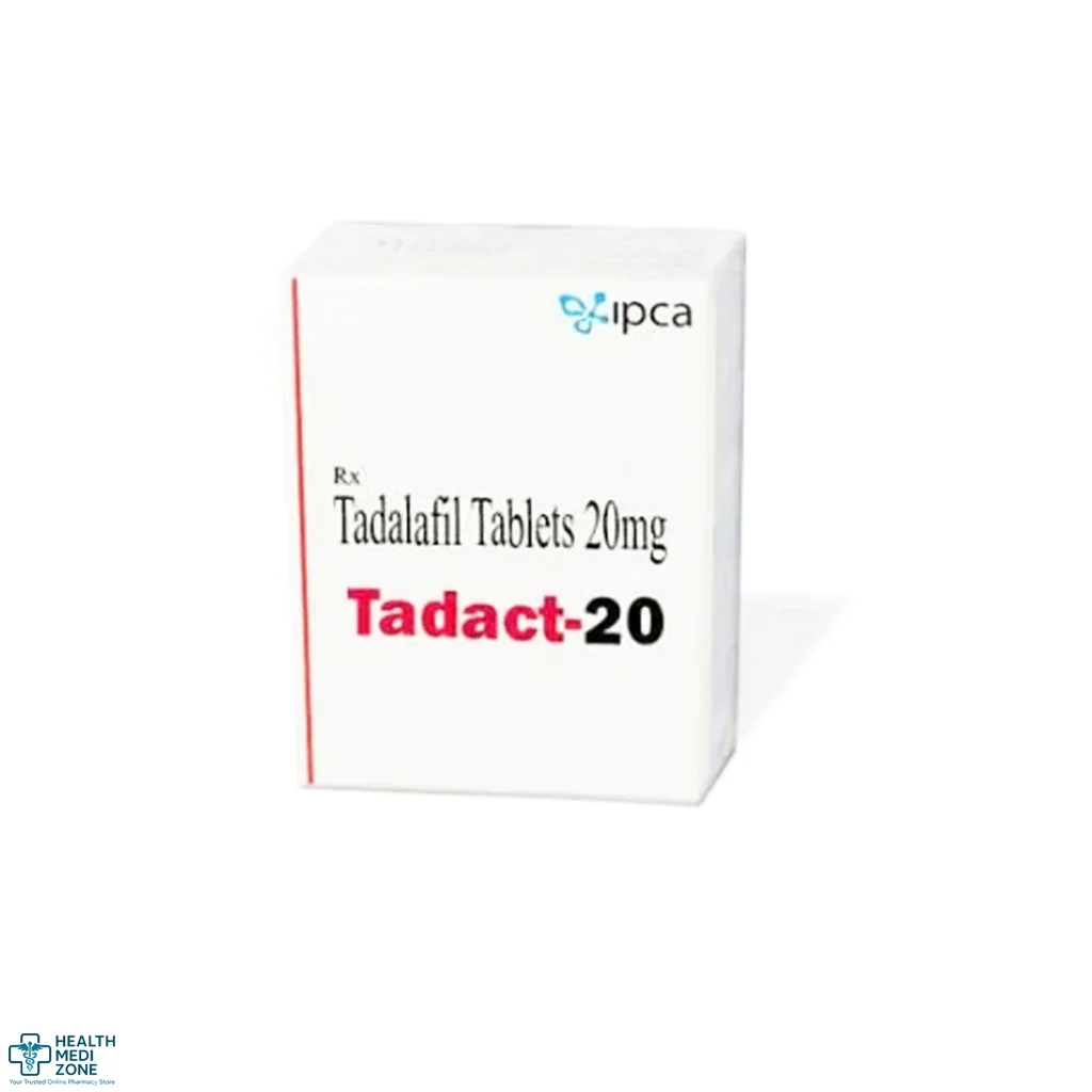 Tadact 20 Mg (Tadalafil) | Buy Online | Long-Lasting ED Treatment for Men - UK, USA, AUS, CA, EU And Worldwide