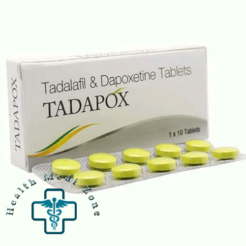 Tadapox 80 mg (Tadalafil + Dapoxetine) | Buy Online | 25% OFF | ED & PE Treatment