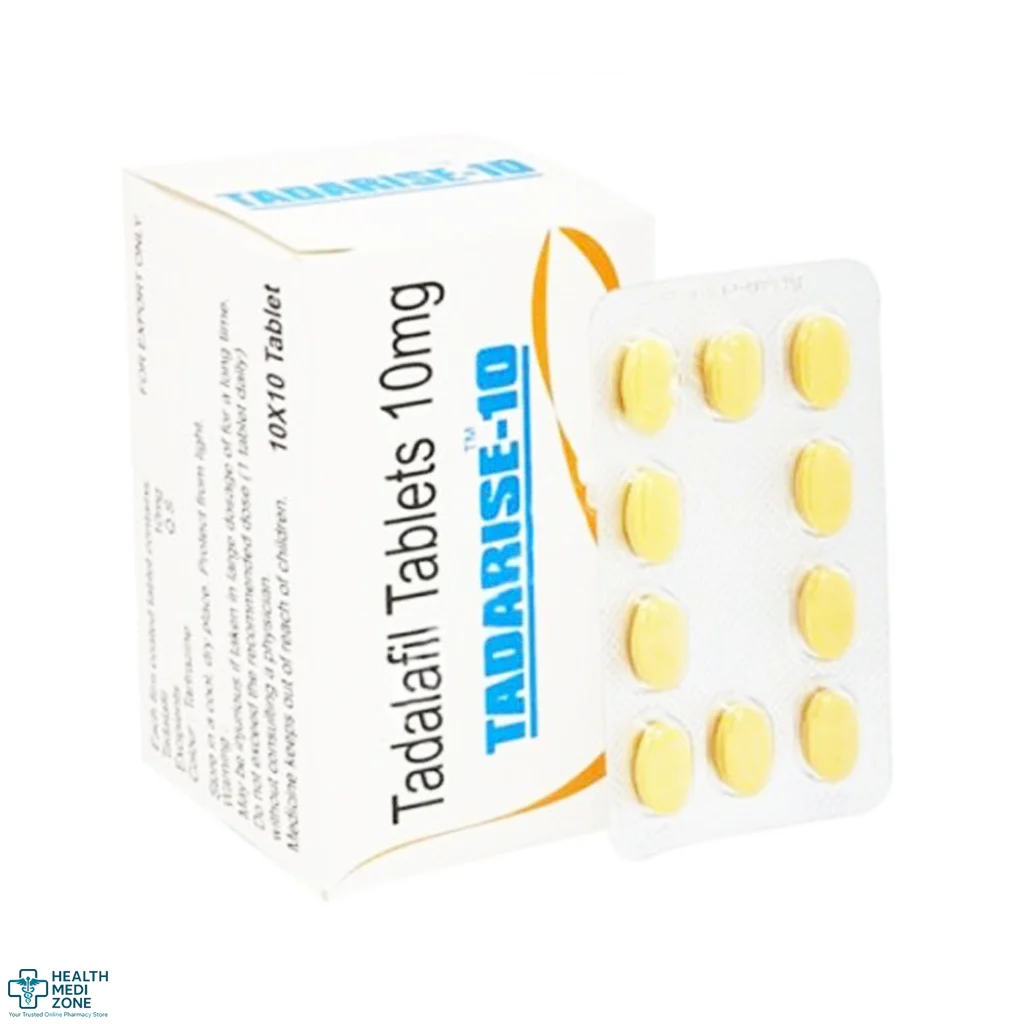 Tadarise 10 Mg (Tadalafil) | Buy Online | 25% OFF | ED for Men - UK, USA, AUS, CA, And Worldwide