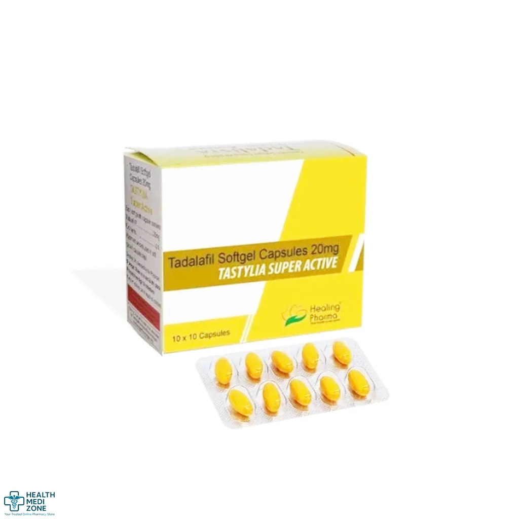 Buy Tastylia Super Active 20 mg (Tadalafil) Online | ED Treatment | UK, USA, AUS, EU, CA And Worldwide