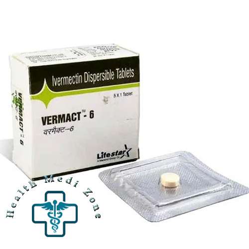 Vermact 6 mg (Ivermectin) | Buy Online | Anti-Parasitic Medicine