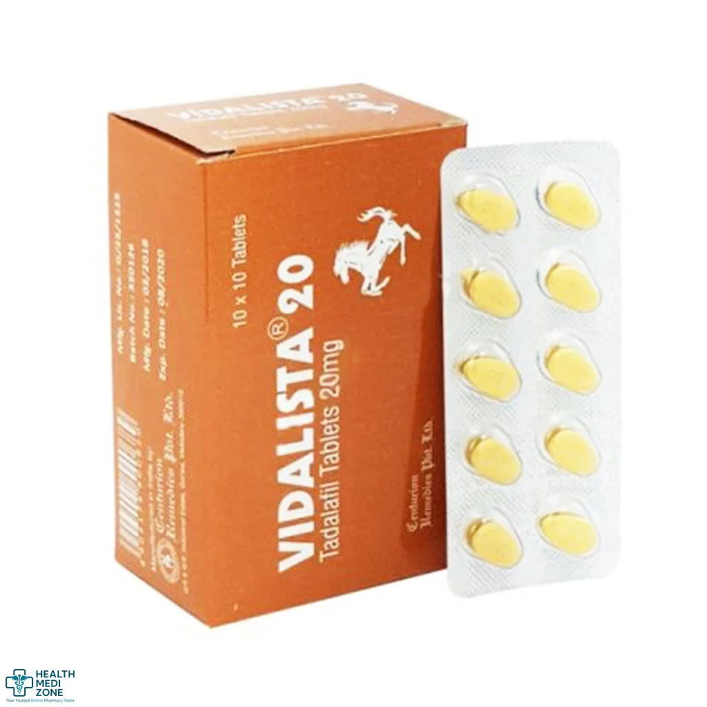 Vidalista 20 mg (Tadalafil) - Buy Online & Save 25% | Tadalafil Tablets Worldwide - Uk, USA, AUS, EU - ED treatment