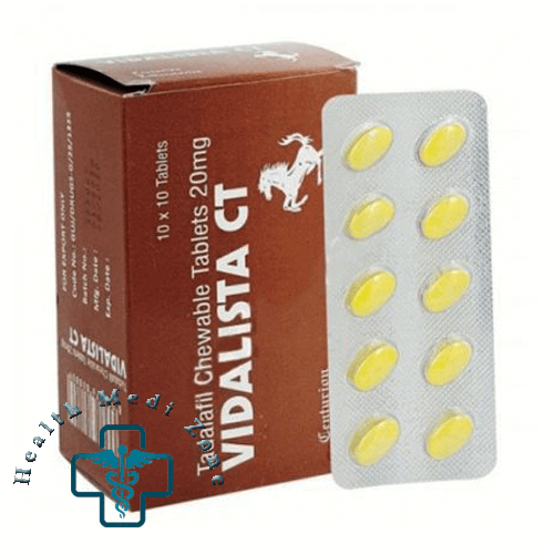 Buy Vidalista CT 20 Mg Chewable Online (Tadalafil) | 25% OFF