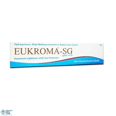 Buy Eukroma Sg Cream (Hydroquinone + Octyl Methoxycinnamate + Oxybenzone) Online