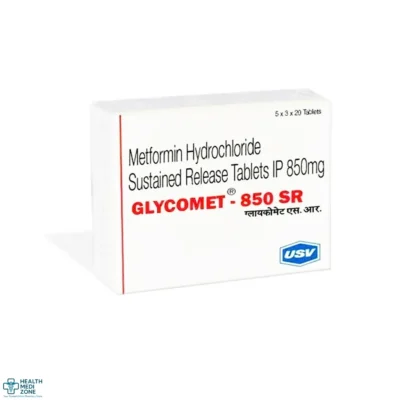 Buy Glycomet 850 Mg (Metformin Hcl) Online