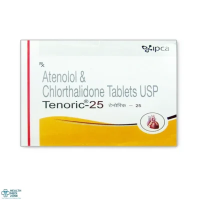 Buy Tenoric 25 Mg (Atenolol + Chlorthalidone) Online