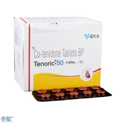 Buy Tenoric 50 mg (Atenolol + Chlorthalidone) Online