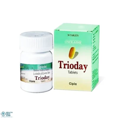 Buy Trioday Tablet (Lamivudine + Tenofovir + Efavirenz) Online