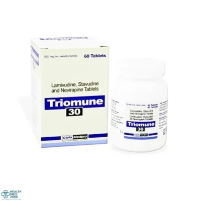 Buy Triomune 30 Tablet (Stavudine + Lamivudine + Nevirapine) Online