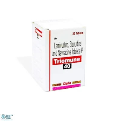 Buy Triomune 40 Tablet (Stavudine + Lamivudine + Nevirapine) Online
