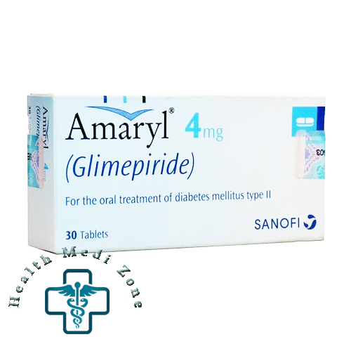 Amaryl 4 mg Tablet ( Glimepiride )