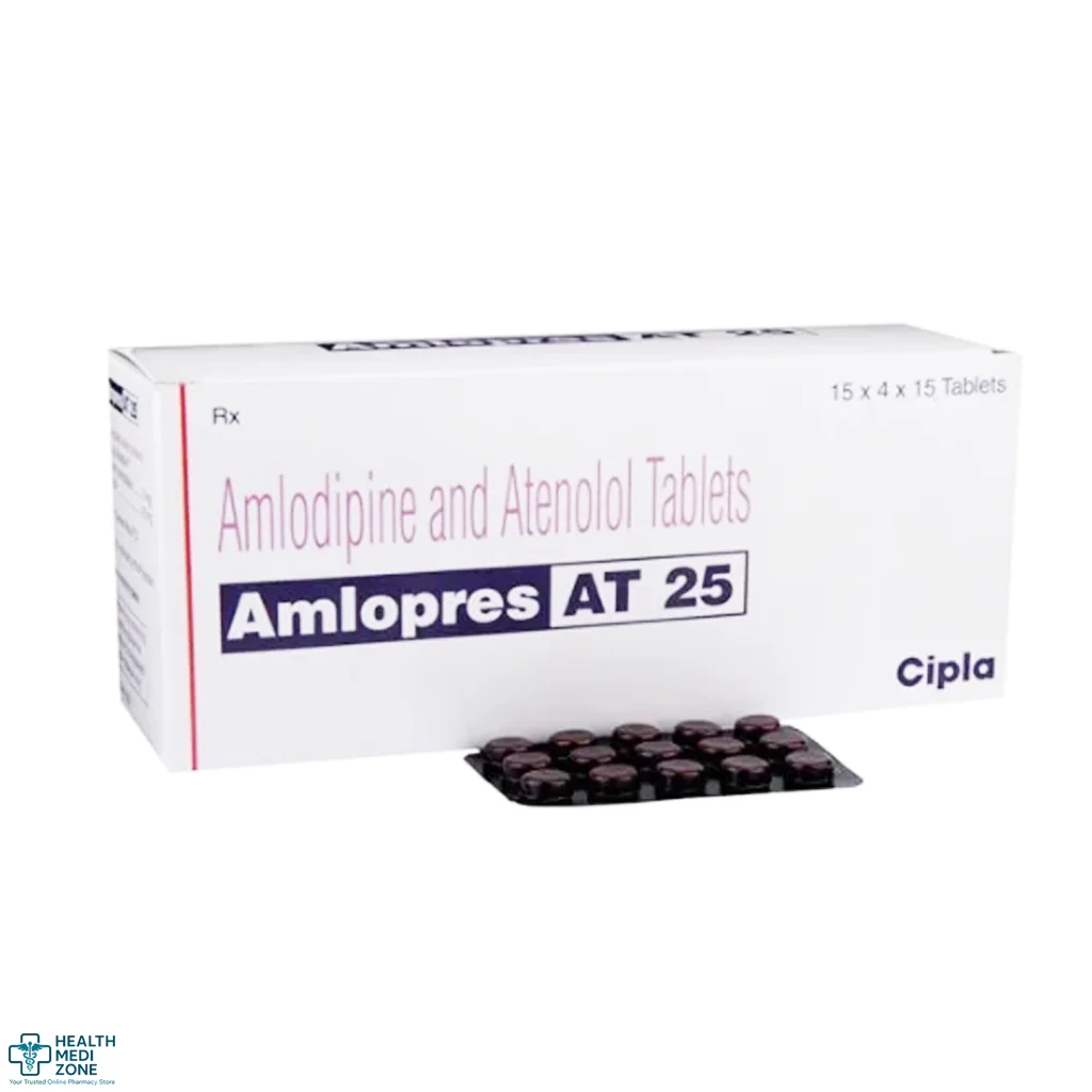 Buy Amlopres At 25 (Amlodipine + Atenolol) Online