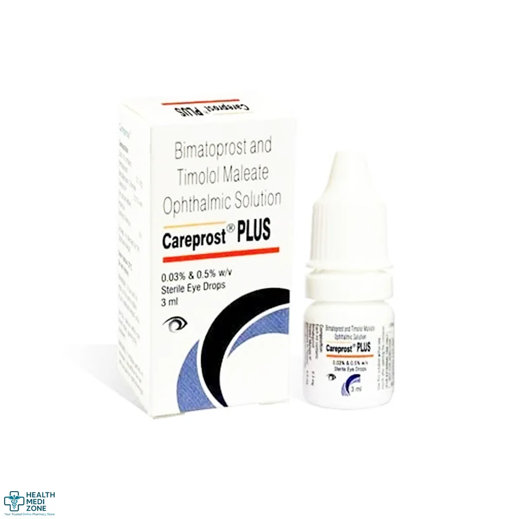 Buy Careprost Plus Eye Drop (Bimatoprost + Timolol) Online