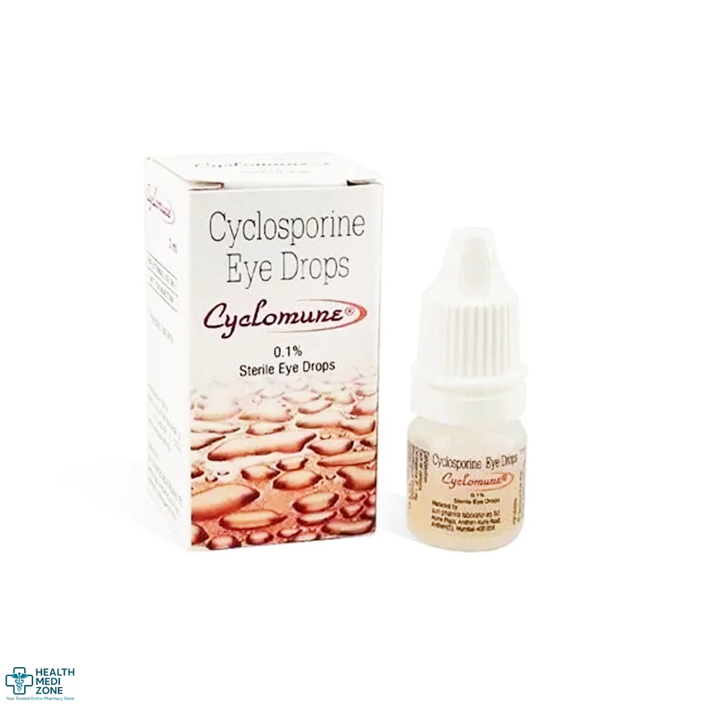Buy Cyclomune 0.1% Eye Drop (Cyclosporine) Online