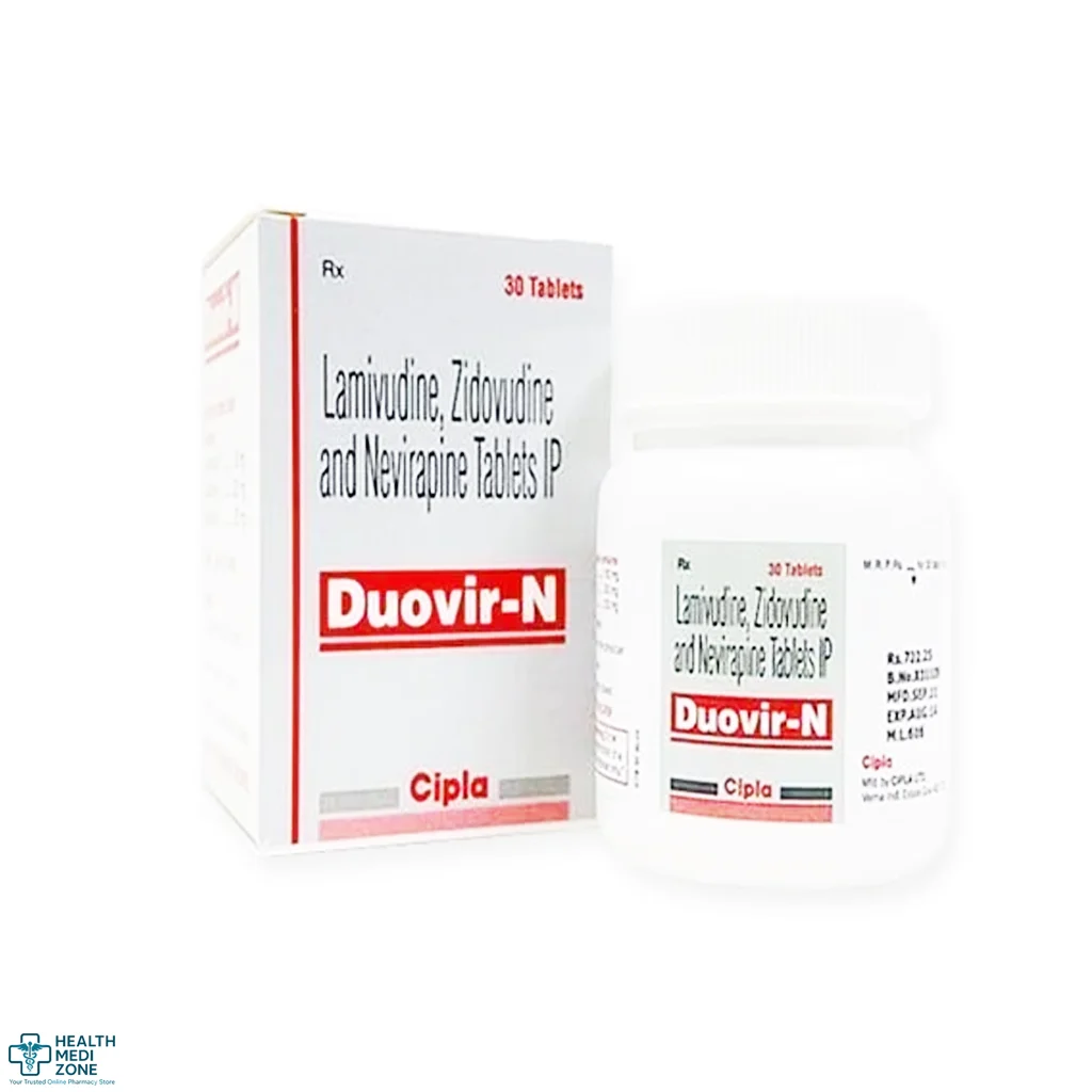 Duovir N Tablet (Lamivudine + Nevirapine and Zidovudine) | Buy Online