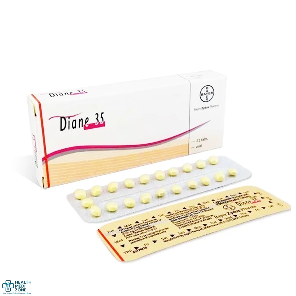 Buy Ginette 35 Tablets (Cyproterone + Ethinyl Estradiol) Online IN UK, USA