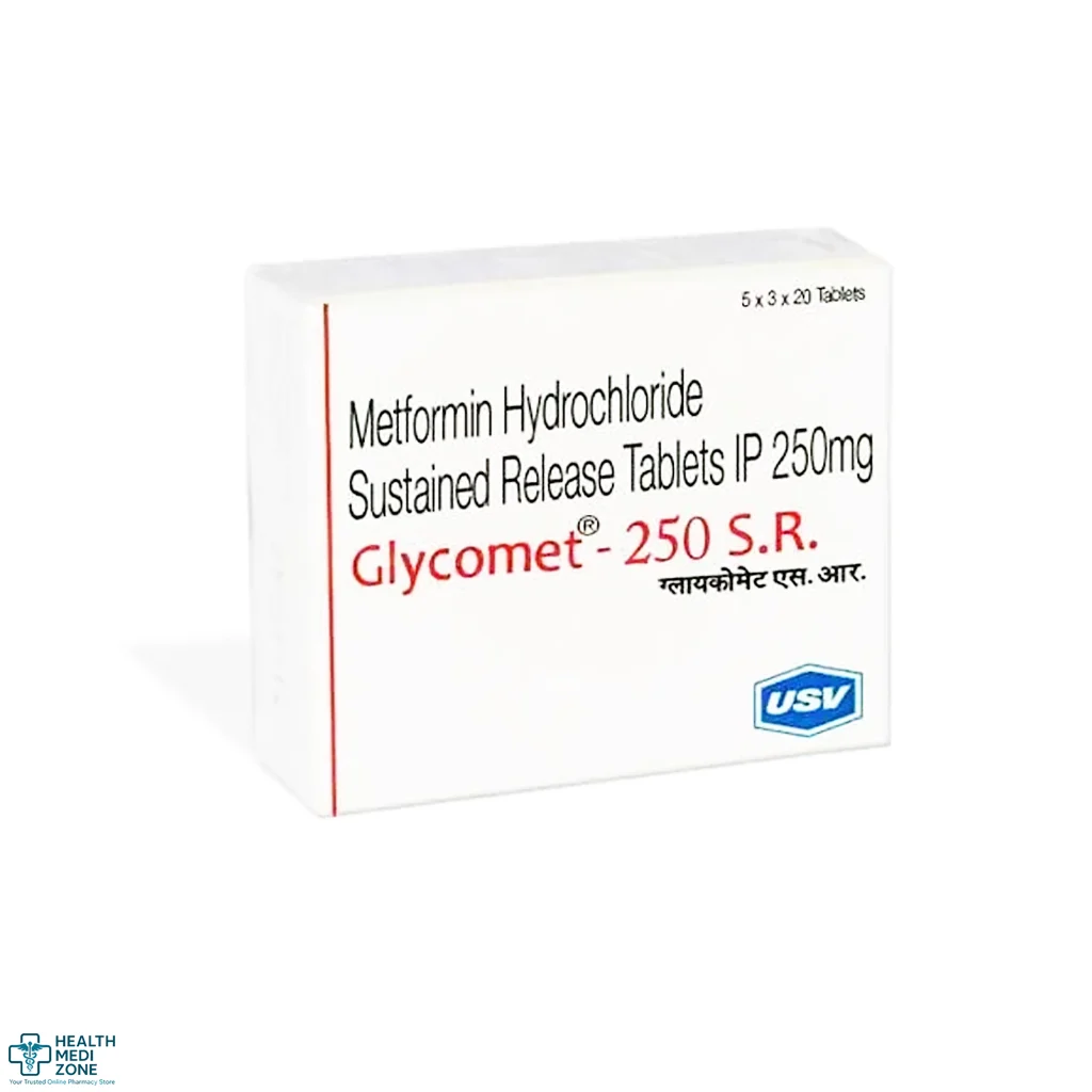 Buy Glycomet 250 Mg (Metformin Hcl) Online