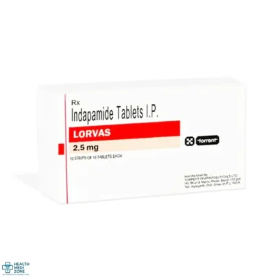 Buy Lorvas 2.5 Mg (Indapamide) Online