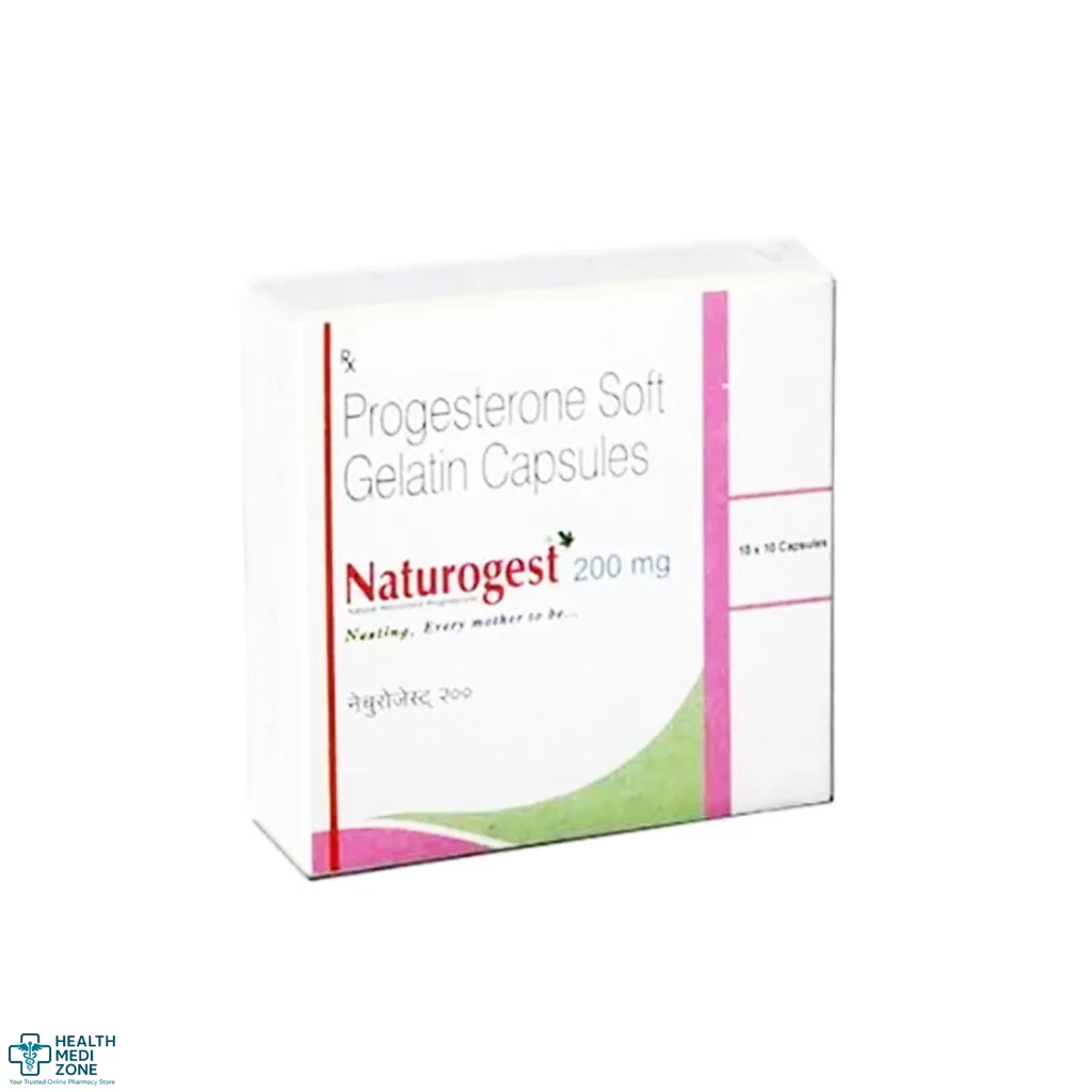 Buy Naturogest 200 Mg (Natural Micronized progestrone) Online In UK, USA and Worldwide