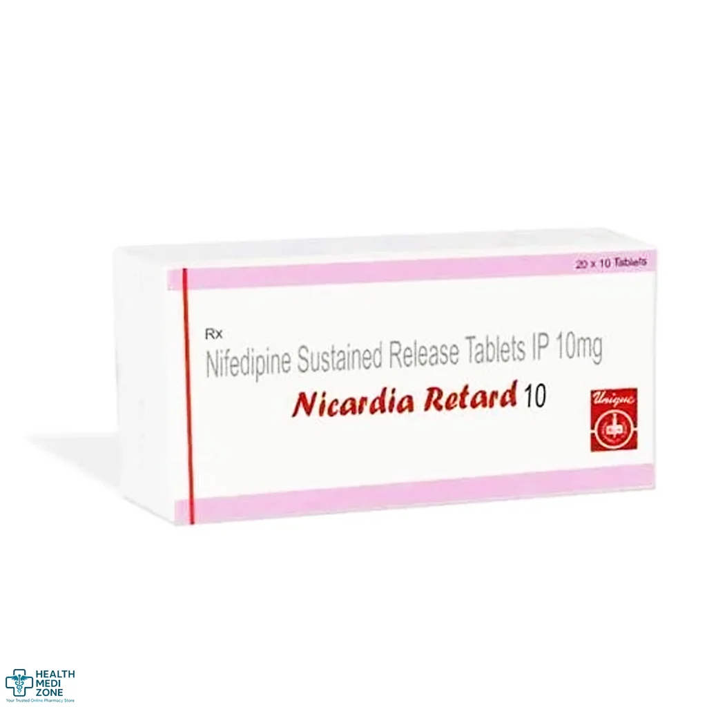 Buy Nicardia Retard 10 Mg (Nifedipine) Online