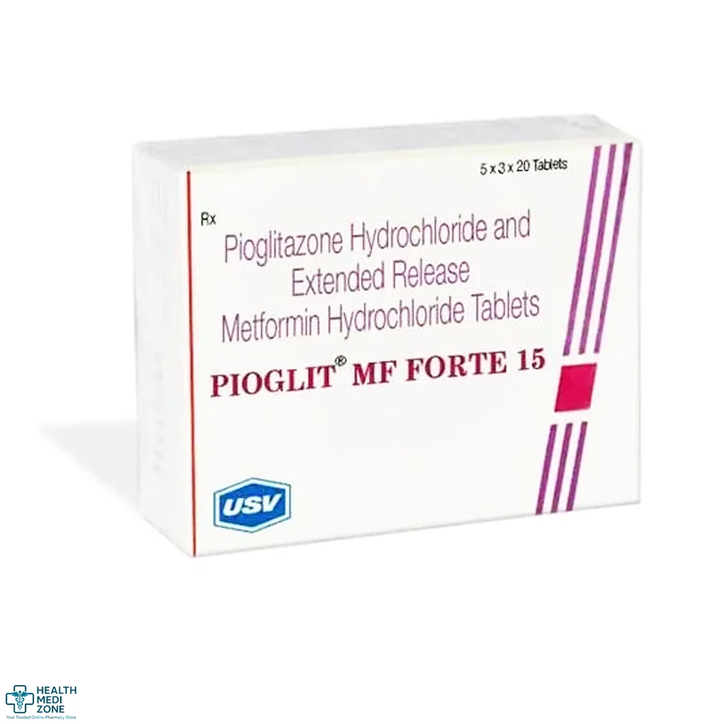Buy Pioglit Mf Forte (Pioglitazone + Metformin) Online