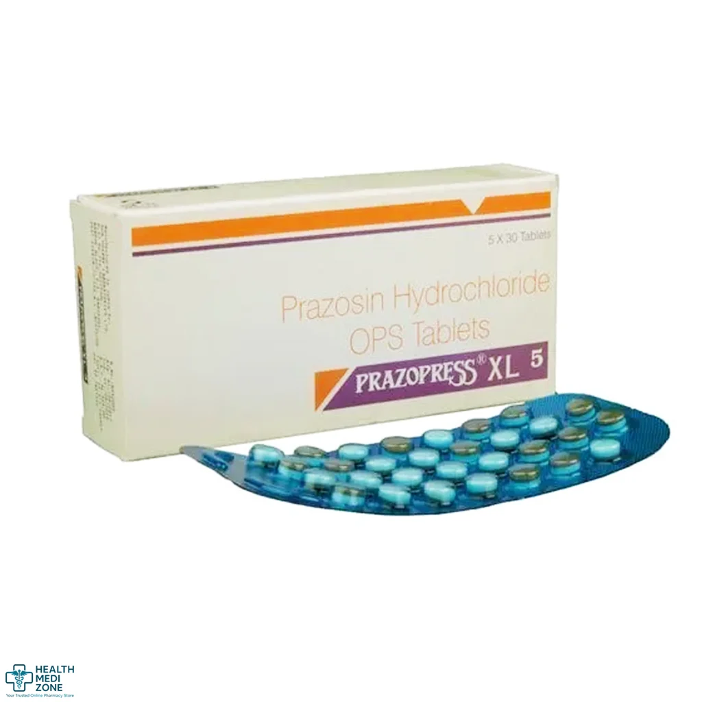 Buy Prazopress Xl 5 Mg (Prazosin) Online