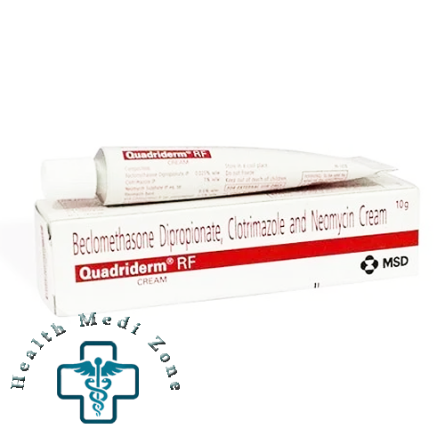 Quadriderm Rf Cream ( Beclometasone Topical + Clotrimazole Topical + Neomycin Topical )