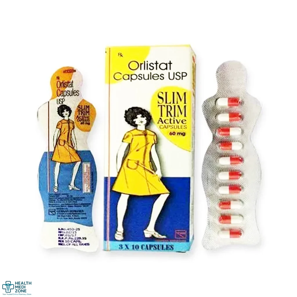 Buy Slim Trim Active 60 Mg (Orlistat) Online In UK, USA and Worldwide
