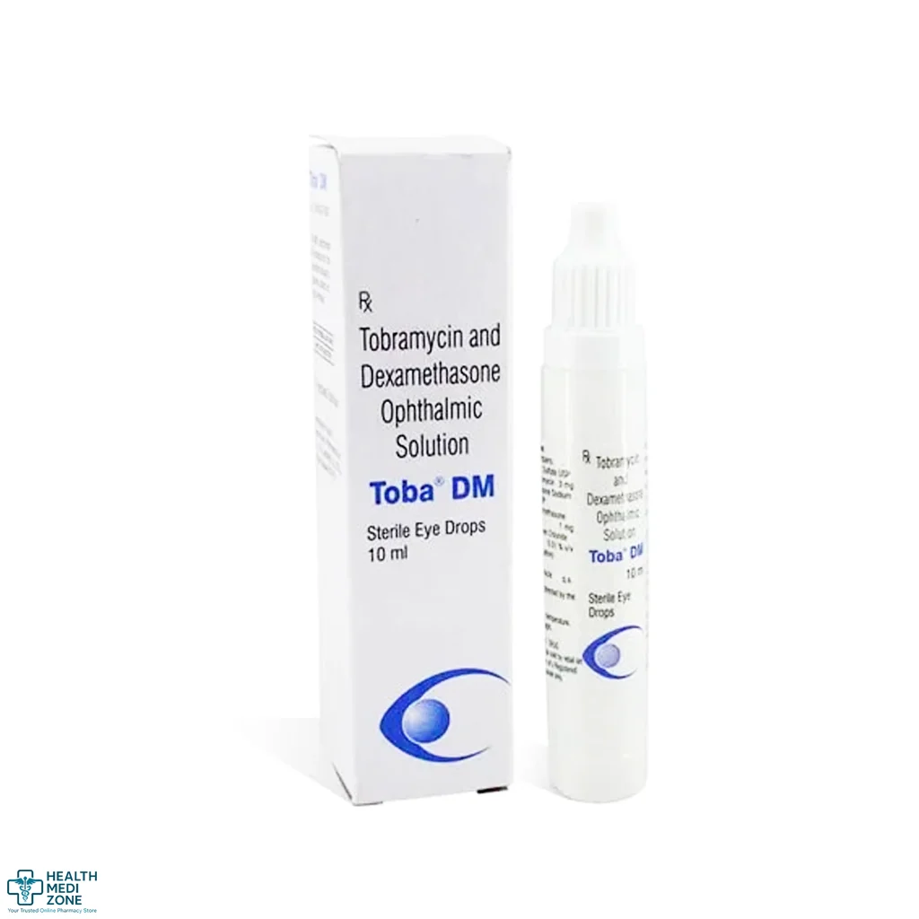 Buy Toba DM Eye Drop (Tobramycin + Dexamethasone) Online