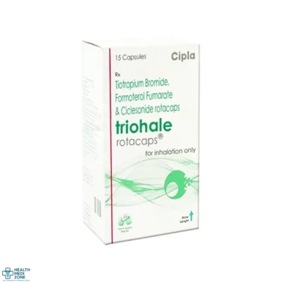 Buy Triohale Rotacaps (Tiotropium + Formoterol + Ciclesonide) Online