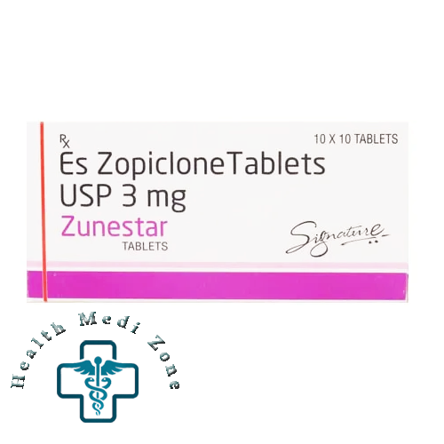 Zunestar 3 Mg ( Eszopiclone )